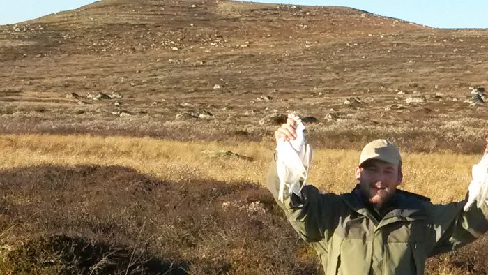 Freia og Junior hadde mange flotte situasjoner på jakta, spesielt var Freia god som tok vare på sjansene sine gang etter gang. 